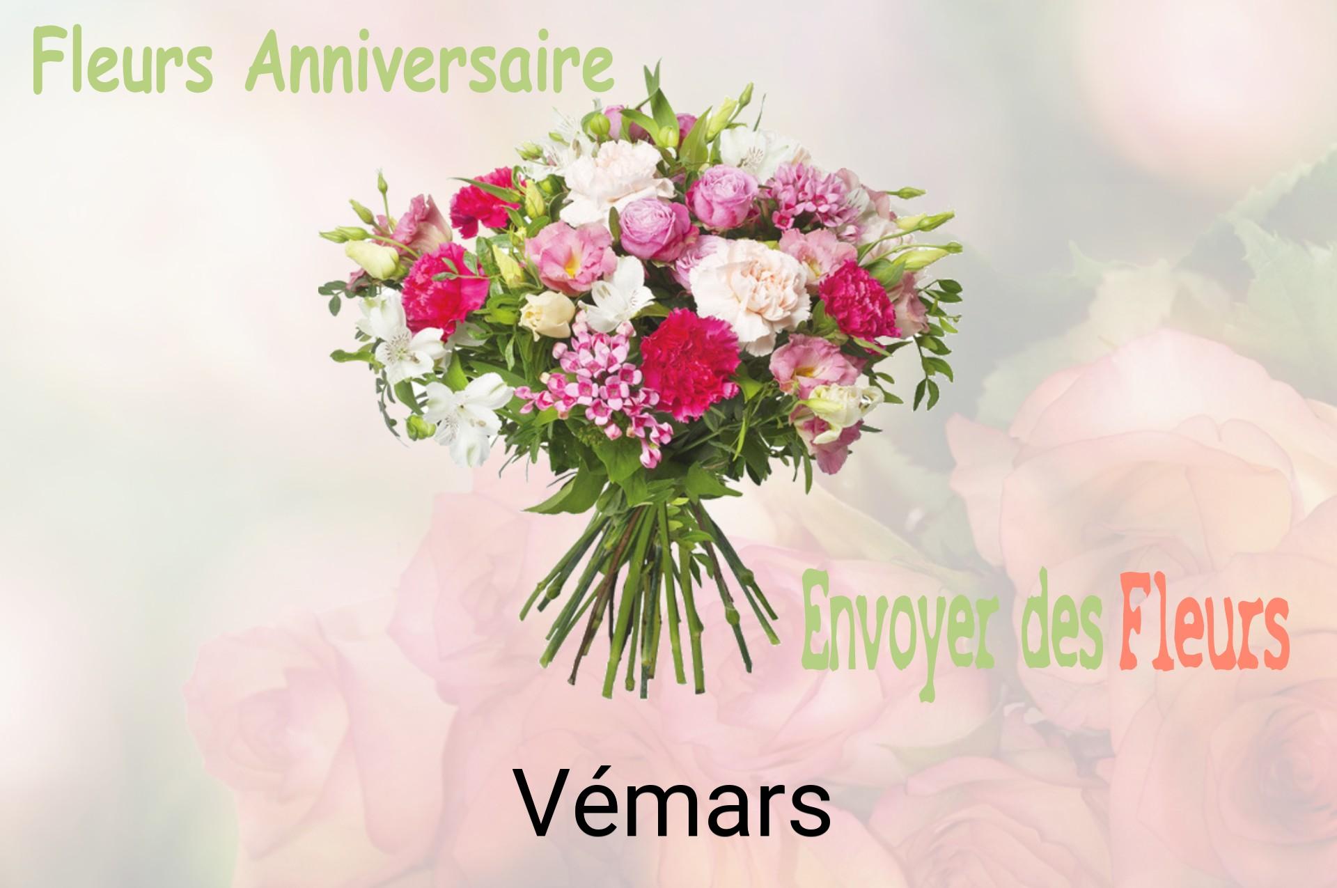 Bouquet de fleurs d’anniversaire livré à Vémars